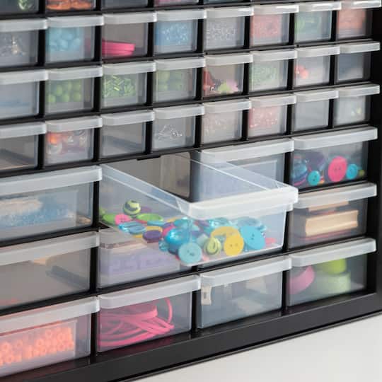 Iris® Black 44-Drawer Parts Organizer
